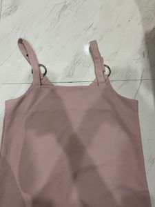 Baby pink Short Dress