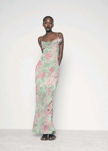 ZARA Floral Print Camisole Dress