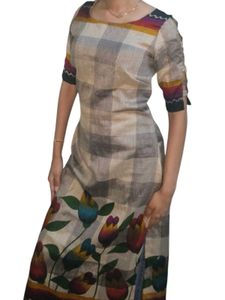 Floral Print Kurta