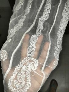 Pure White Chikankari Anarkali Kurta