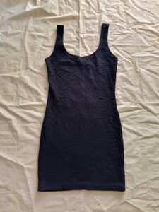 Bodycon Dress (Flowers Textured)