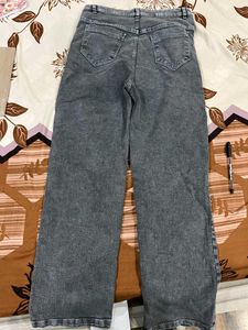 Grey Staightfit Jeans For Women