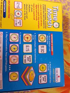 KIDS TIME MATCH PUZZLE
