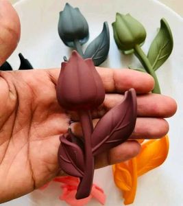 Tulip Hair Clips - Set of 6