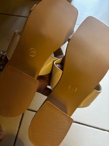 Brand New SSS Beige Heeled Mules