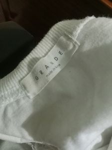 White Korean Top