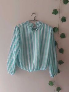 Blue Summer Top