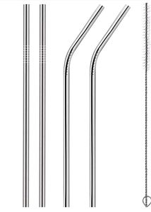 Stainless Steel Straw- 1 Packet