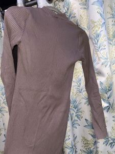 Ribbed Bodycon Mini Dress