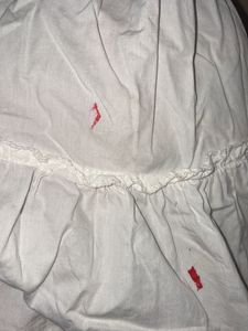 White Tiered Mini Dress