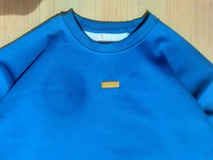Blue Oversized Sweatshirt – XL