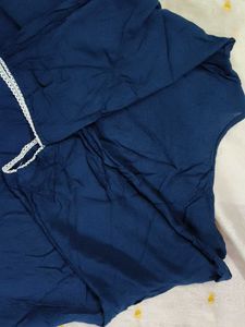Elegant Blue Embroidered Kurta