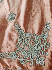 🆕 Beautiful Kundan Work Saree