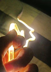 Yellow Strips Light