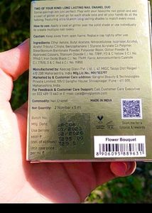 💟Myglamm Nail Enamel Pack Of 3