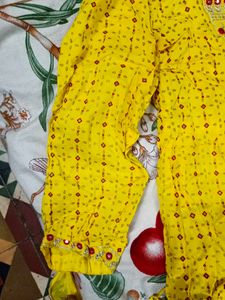 Yellow Kurta Set