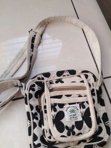 Himalayan Hemp Crossbody Bag