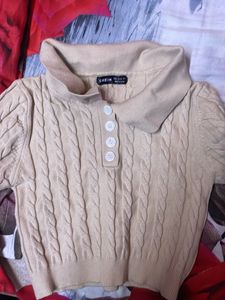 Polo Crop Top