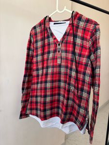 mens tshirt+hoodie