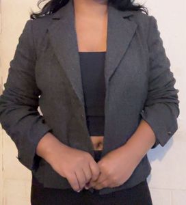Elegant Gray Blazer (item 60)