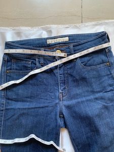 Women Blue Pant Bellbottom Style