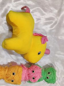 Cute Yellow Unicorn 🦄 Toy