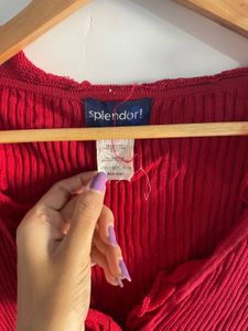 Red Sweater