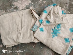 Unused New Pakistani Aari Embroidery Kurta Set