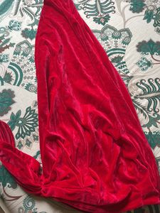 Sequence Crop Top &amp; Velvet Skirt