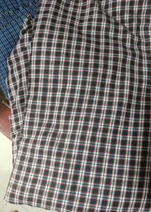 Checkered Dress Material woolen fabric