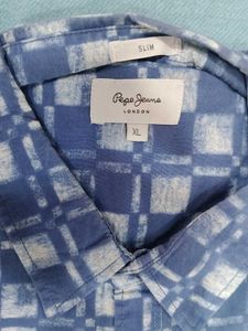 Blue White Checkered Shirt