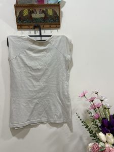 Cute Cotton Blend Top (S)
