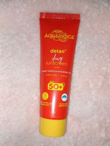 ✧⁠*⁠。Aqualogica Detan+ Dewy Sunscreen✧⁠*⁠。