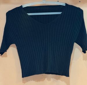 Ribbed Crop Top
