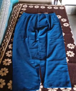 Blue Embroidered Dress