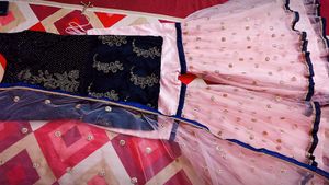 NEW DESIGNER PARTYWEAR RUFFLE SHARARA &amp; dupatta