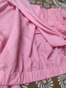 Urbanic Zip Up Drawstring Sweatshirt