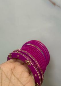 Pink Bangle Set