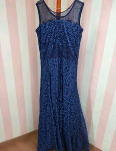 Handworked Party Gown With Facemask