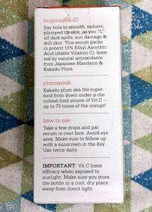 ✨ Plum Mandarin &amp; Vitamin C 15% Serum – Glow Boost