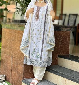 Pakistani Mirror Work Salwar Set