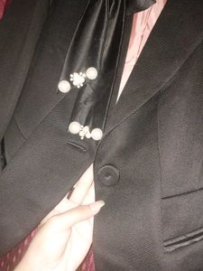 Black Embellished Blazer