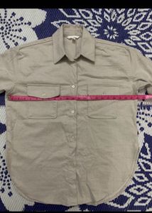 H&amp;M Beige Overshirt