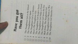 the naughtiest girl keeps a secret