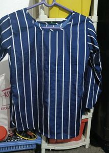 Striped Long Sleeve Top