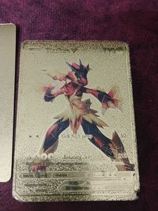 Custom Pokemon Card Of Blaziken