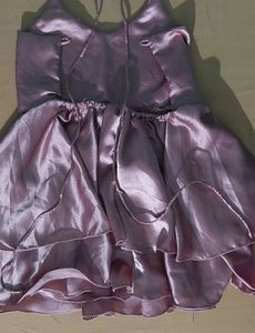 Short Satin Frock