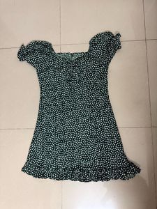 Cute Polka Dot Mini Dress