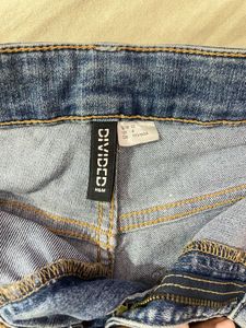 Denim Roll-Up Shorts