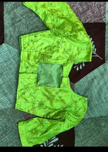 Lime &amp; Pink Lehenga Set